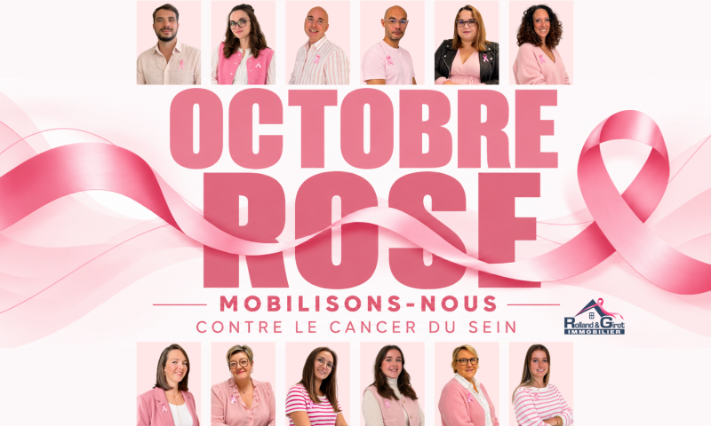 Octobre Rose : l’équipe Rolland & Girot se mobilise